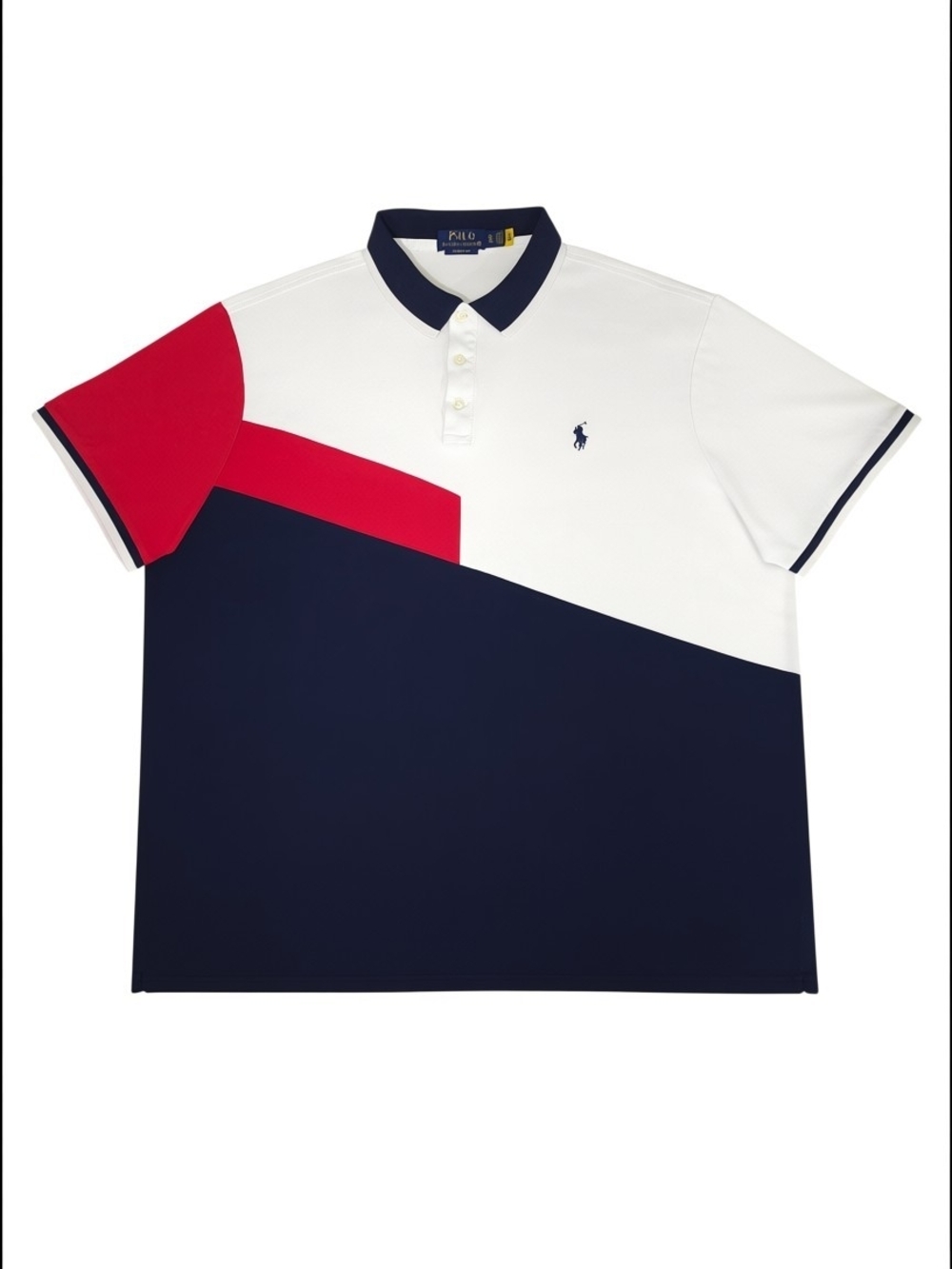 Polo Ralph Lauren Color-Block Polo Shirt Mens XL